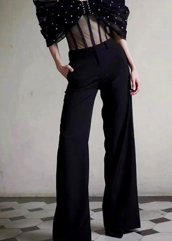 One Shoulder Bow Black Jumpsuit for Summer