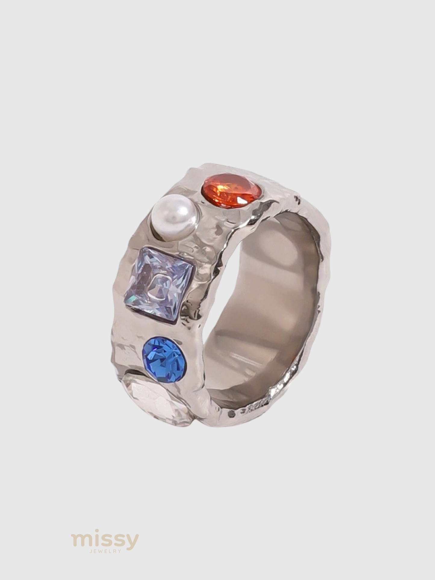 Christelle Zircon Fruit Rings