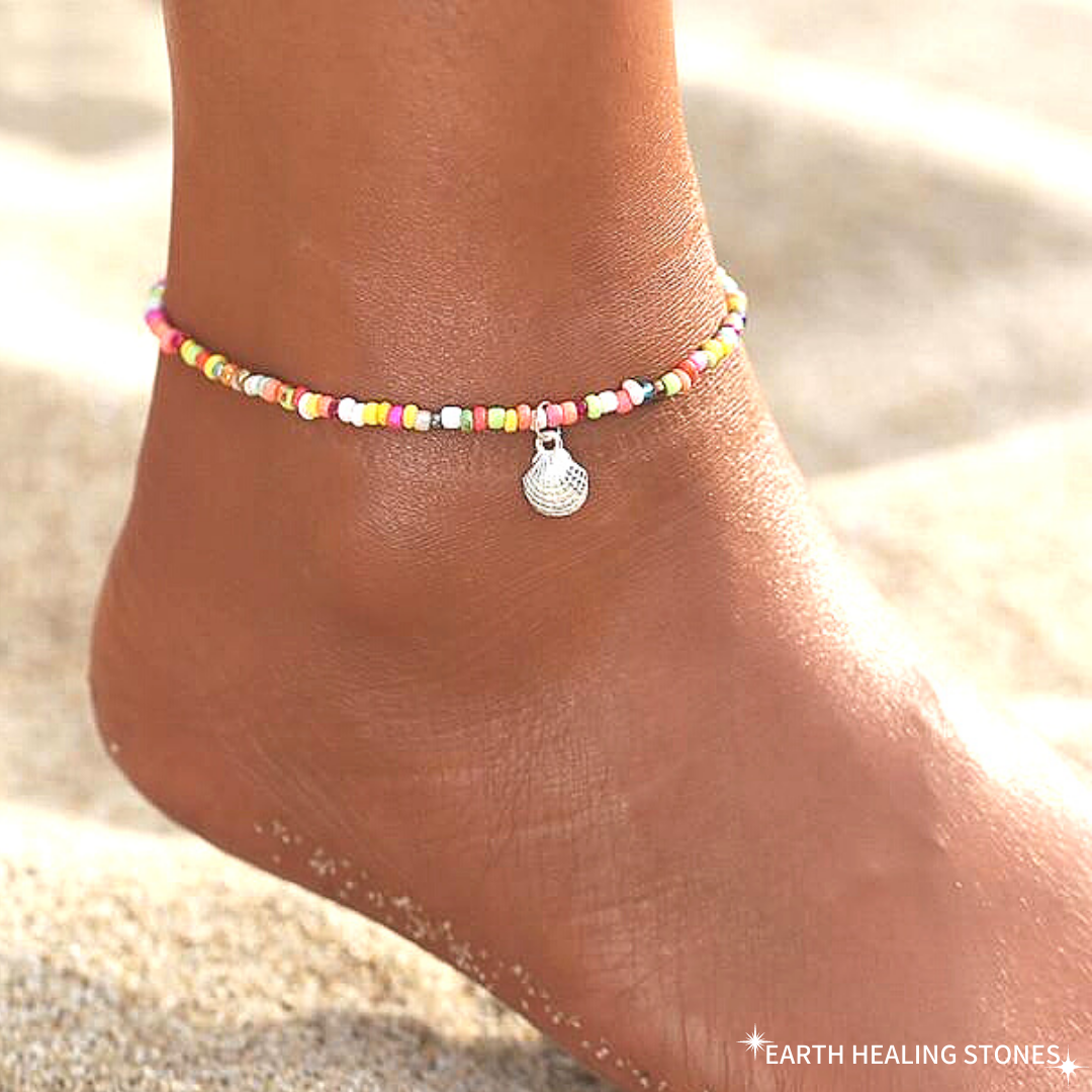 Happy As a Clam Anklet
