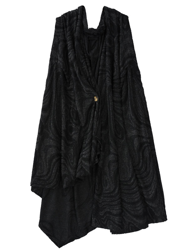 Original Cape Style Asymmetrical Woolen Coats