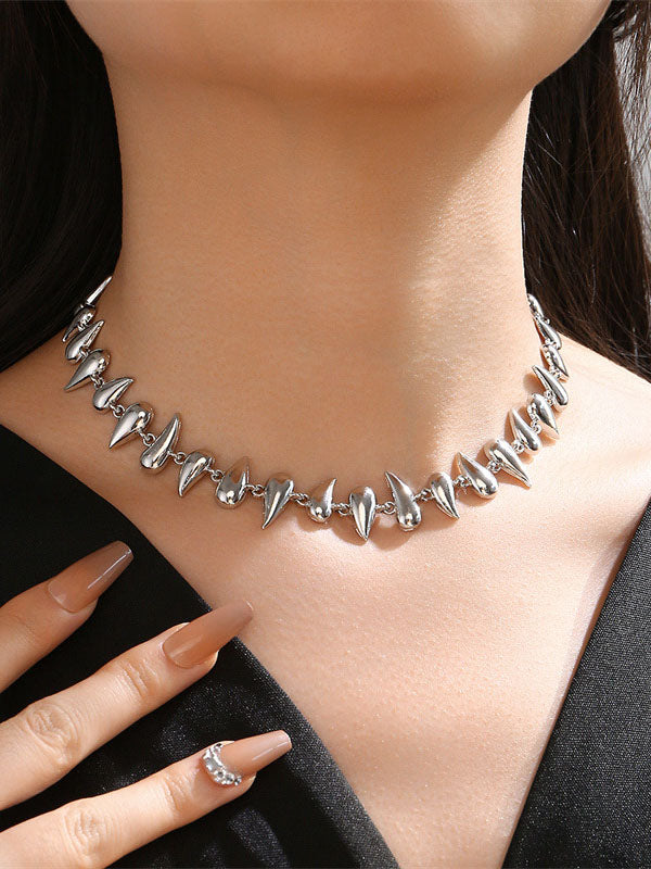 Geometric Color Necklaces Accessories