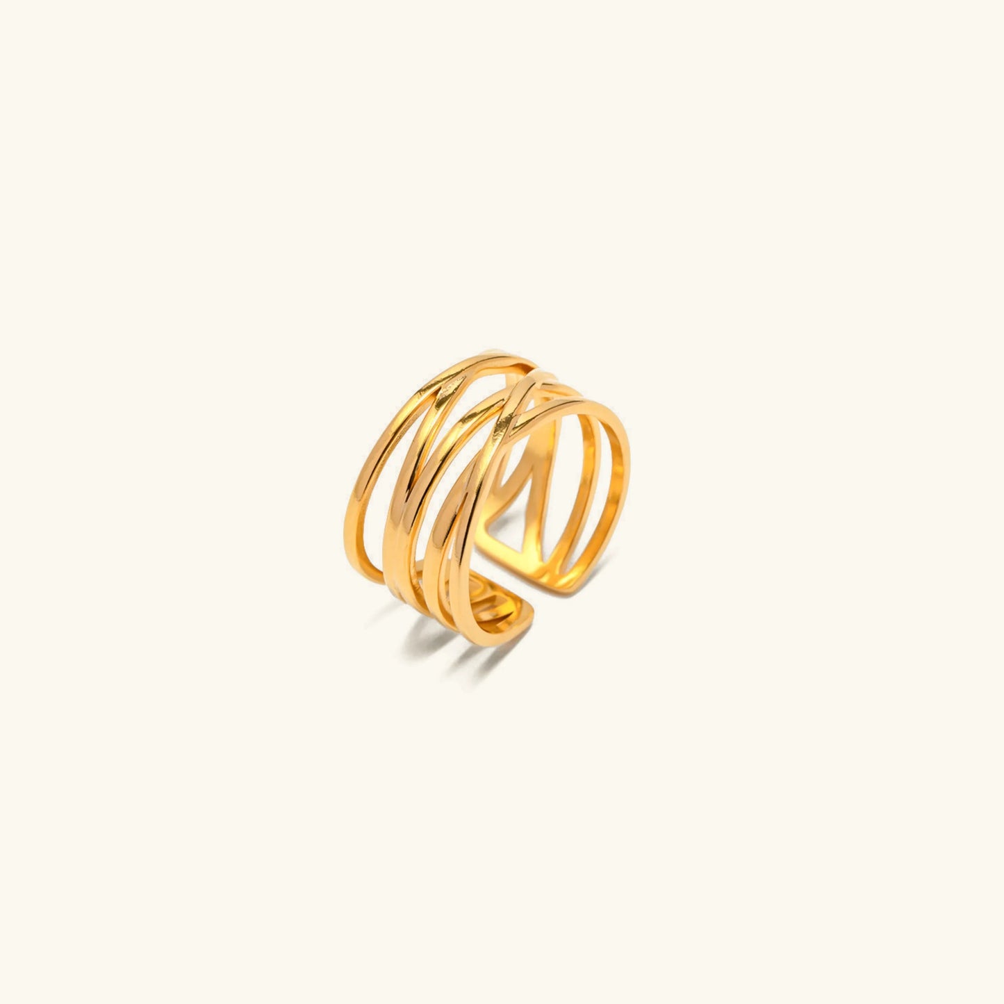 River Gold Ring