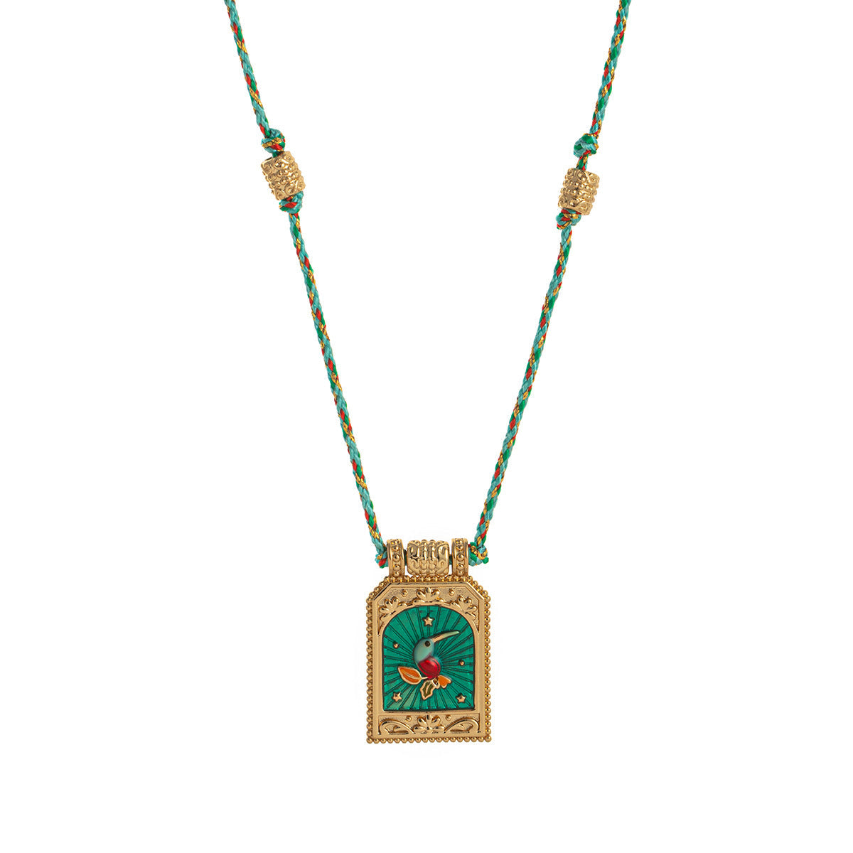 Siyona Cord Charm Necklace