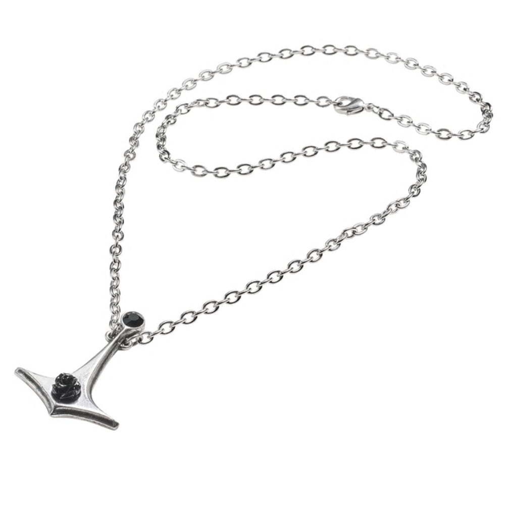 Thor's Rose Pendant Necklace by Alchemy Gothic
