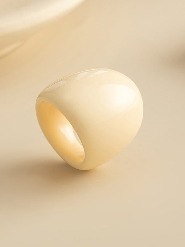Irregularity Geometric Shiny Rings Accessories