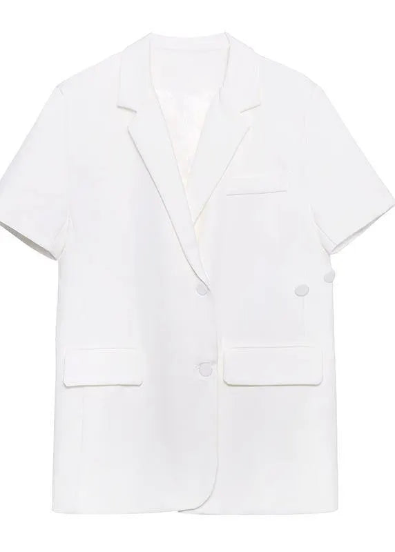 New Summer Thin Short Sleeve Blazer Top