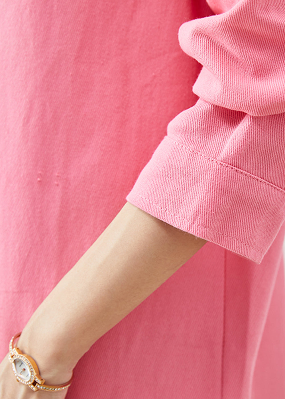 Diy Watermelon Red Peter Pan Collar Cotton Blouses Fall
