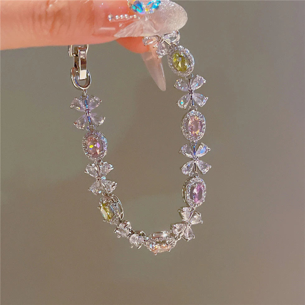 Emsley Silver Bloom Bracelet