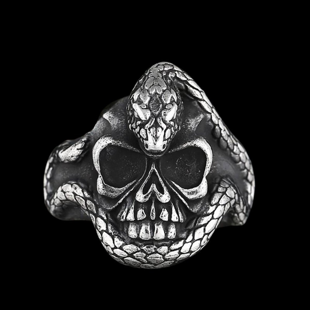 Skull of Medusa Ring