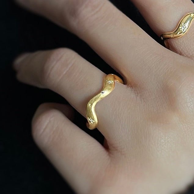 Starlight Wave Ring