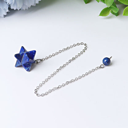 0.5 Inch Merkaba Pendulum Spiritual Necklace