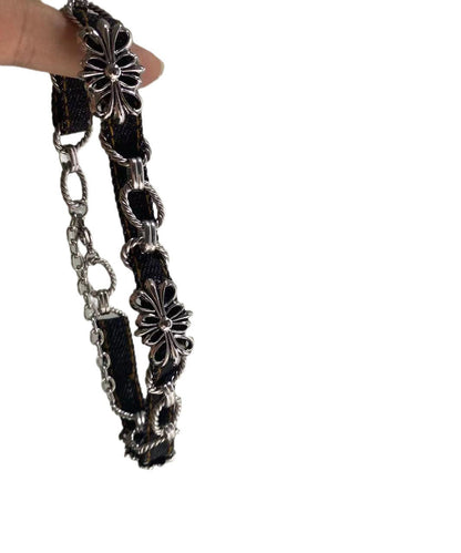 Black Stainless Steel Cross Necklace