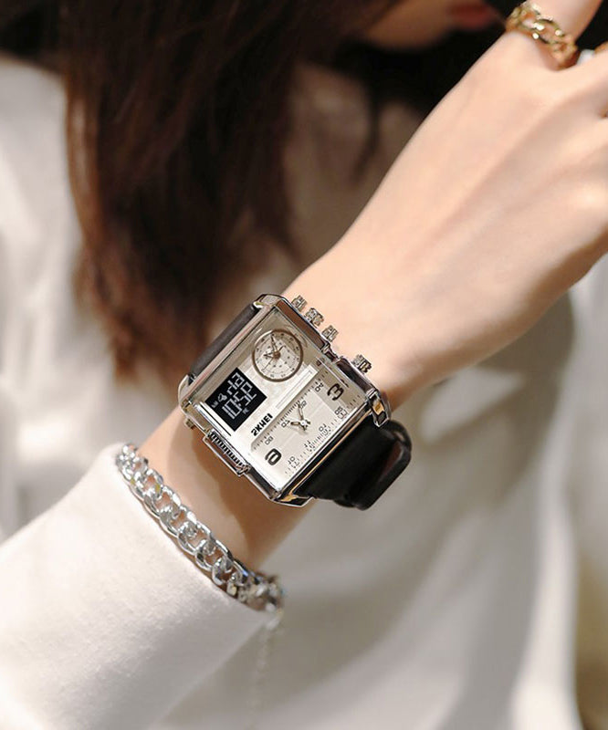 Stylish Rose Gold Metal Hardlex Crystal Watch