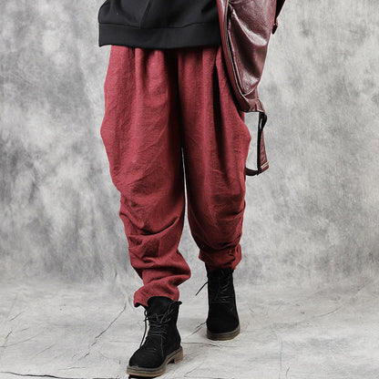 Mulberry Pockets Fall Linen Pants