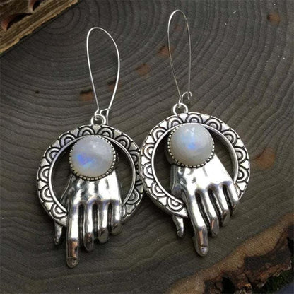Magick Opal Hands Earrings