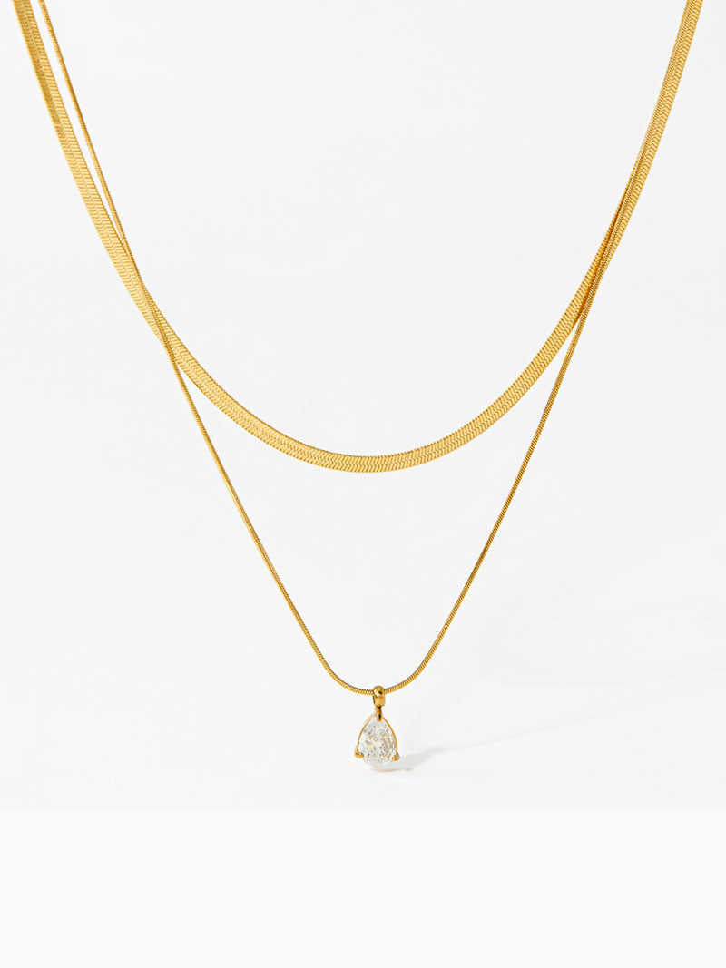 Celeste Layered Pendant Necklace