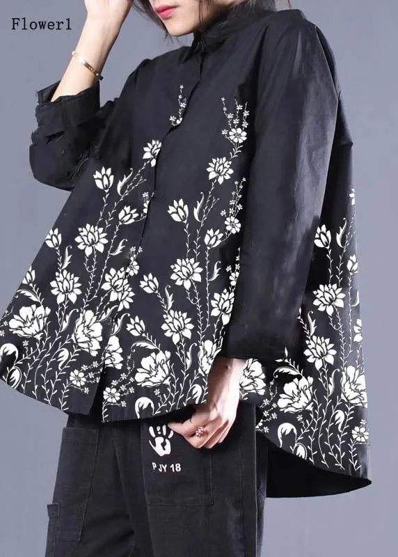 Diy Patchwork Shirts White-crane Blouses