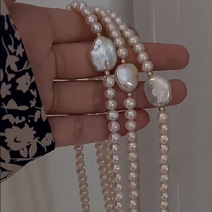 12mm Baroque Pearl Necklace