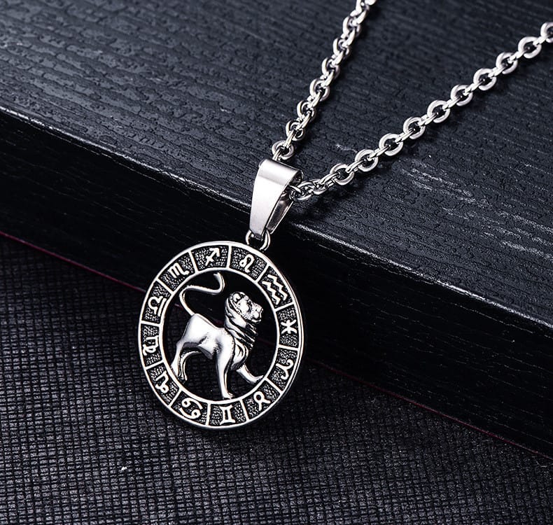 Celestial Zodiac Amulet Necklace