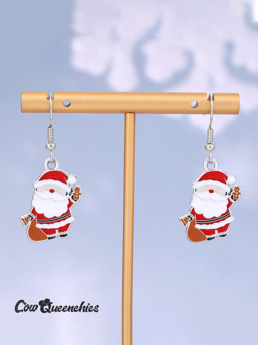 Christmas Santa Claus Earrings