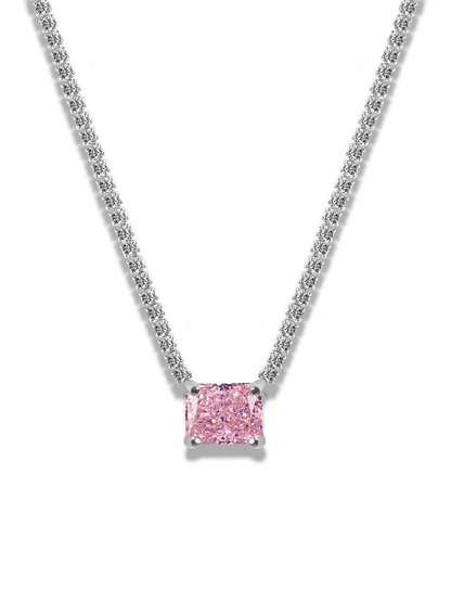 Tennis Chain Pendant Necklace