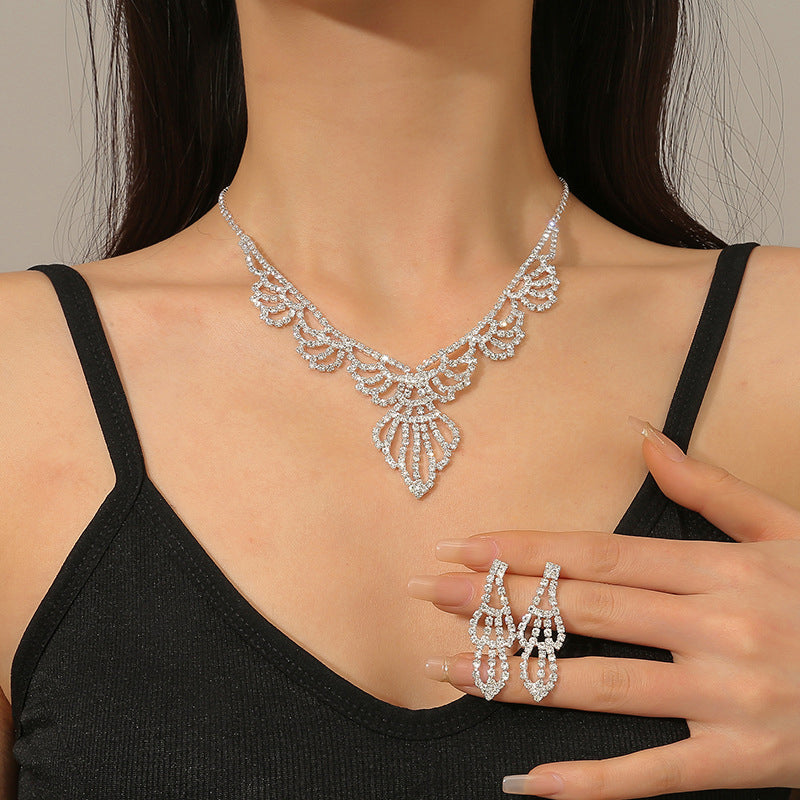 Simplicity Hollowed Out (with Necklaces & Earrings)