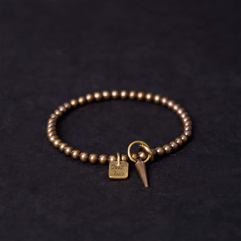 Buddha Stones Copper Brass Beads Fortune Balance Bracelet