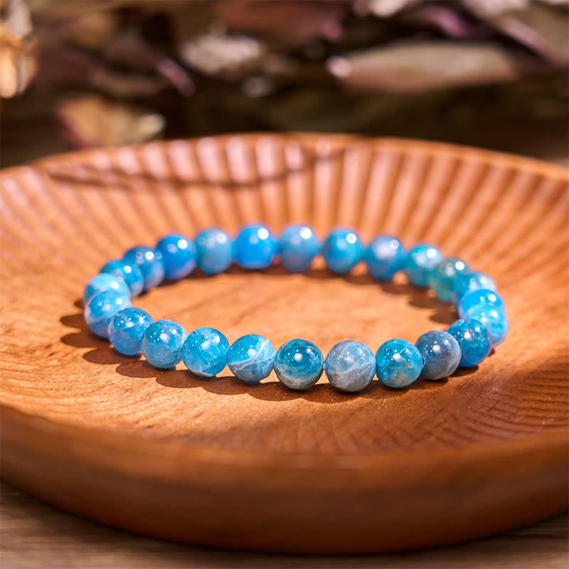 Buddha Stone Various Crystals Malachite Lazurite Lapis Lazuli Hemimorphite Calmness Bracelet