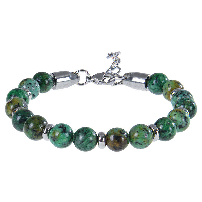 Buddha Stones Tiger Eye Various Natural Stone Beads Protection Bracelet