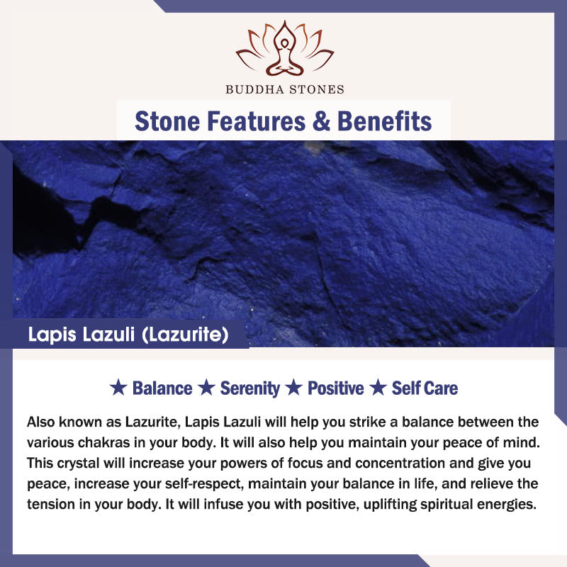 Buddha Stones Natural Dunhuang Colorful Beads Amethyst Lazurite Lapis Lazuli Balance Bracelet