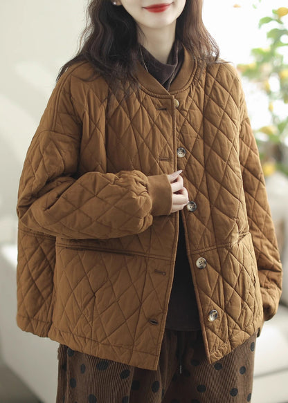 Green Oversized Warm Fine Cotton Filled Coats Winter