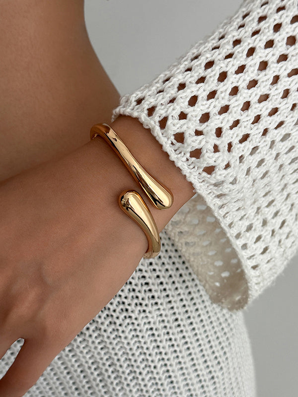 Irregularity Geometric Shiny Bracelet Accessories