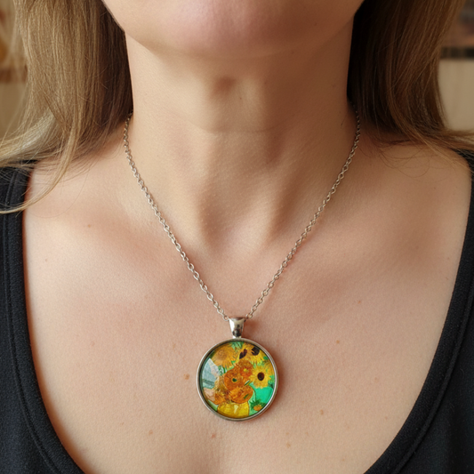 Colliers Pendentif Van Gogh