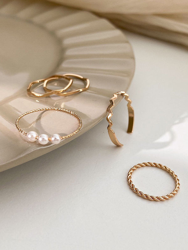 Simple Geometric Rings