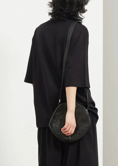 Black O-neck Print T Shirt Summer