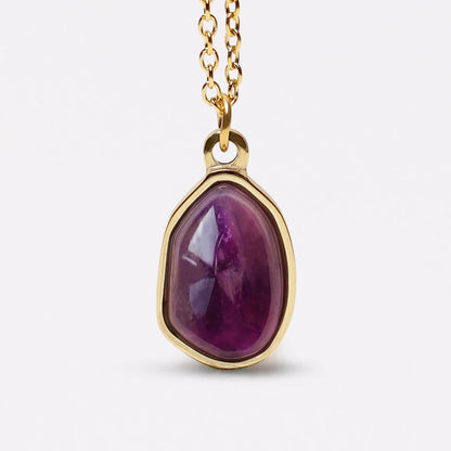 Natural Rose Quartz Necklace Pendant for Unconditional Love & Healing