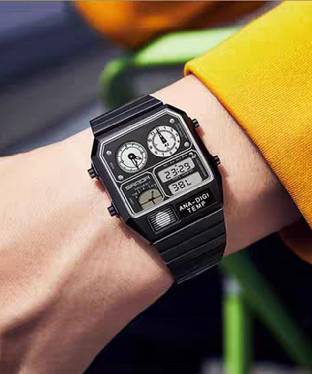Silk Stainless Steel Alloy Tempered Glass Watches