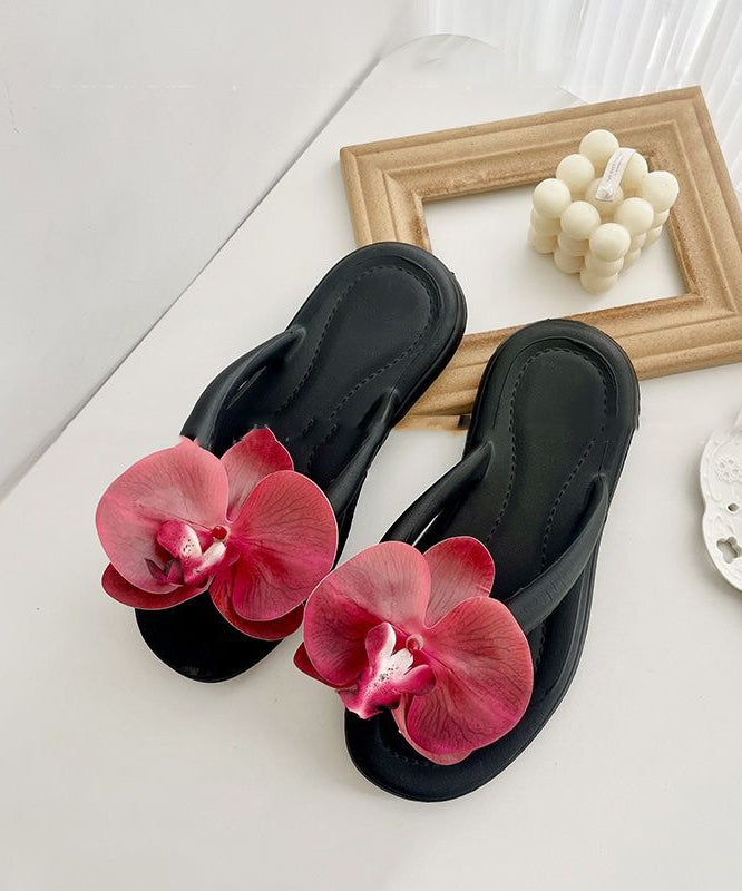 Green Comfortable Flip Flops Splicing