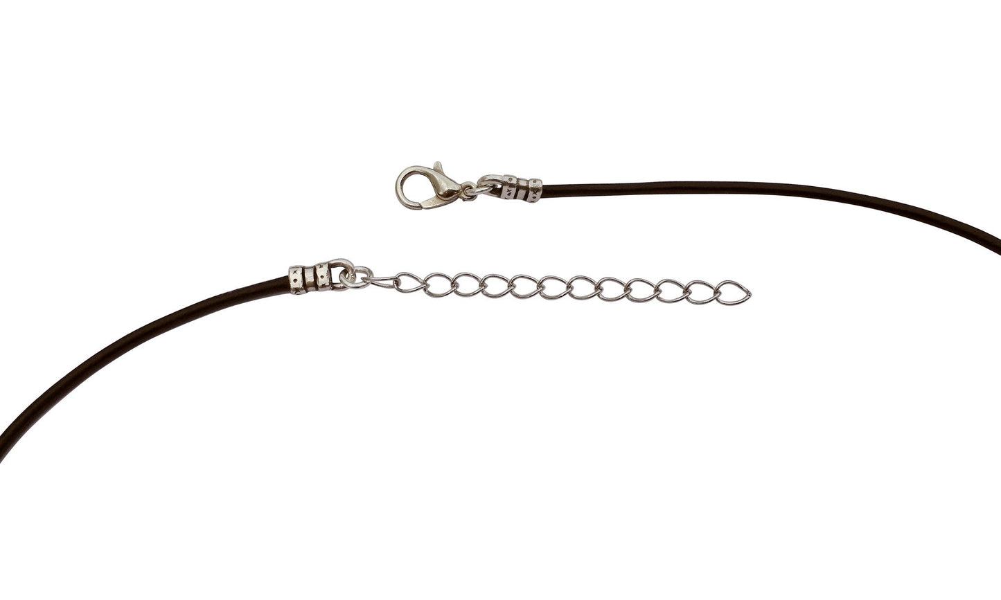 Gothic Red Riding Hood Antique Silver Cameo Pendant on 18" Black Leather Cord Necklace