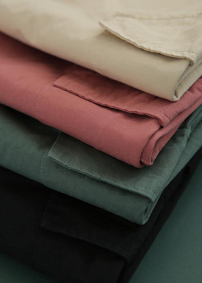 Boutique Khaki Button Harem Pants Summer