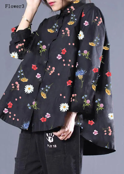 Diy Patchwork Shirts White-crane Blouses