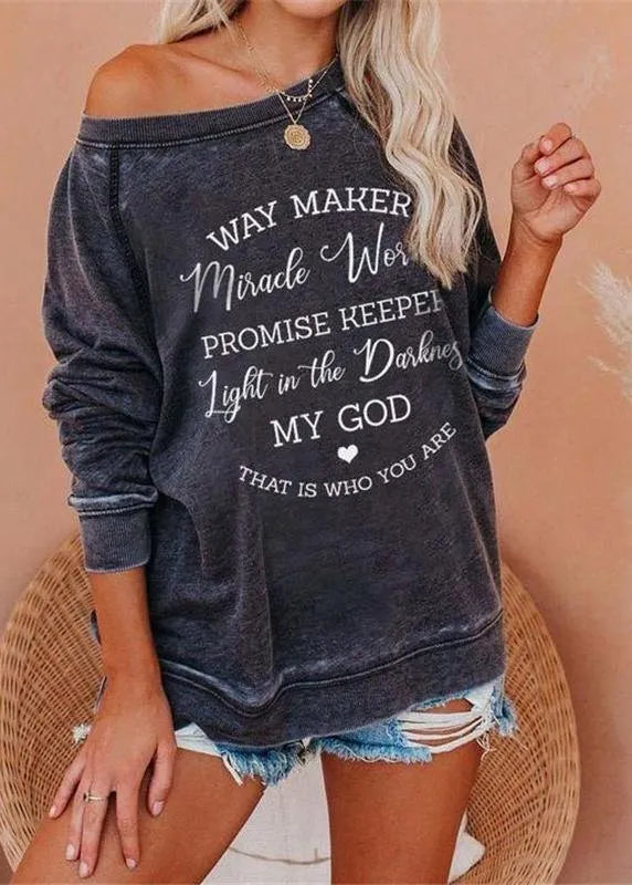 My God, That Is Who You Are Graphic Hoodies Sweatshirt