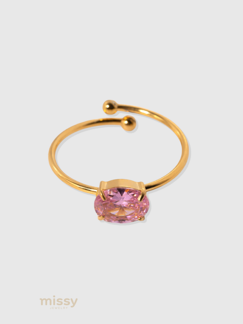 Betsabe Delicate Zircon Ring