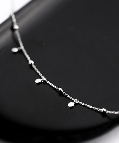 New Jewelry Round Bead Zircon Discs Choker Necklace for