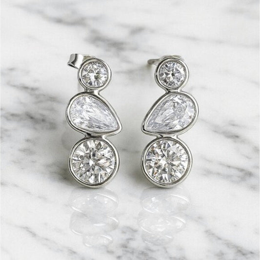 “prianka” Luxe Cascade Earrings