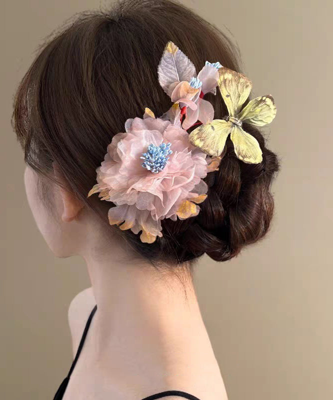 Multi Tulle Butterfly Hairpin