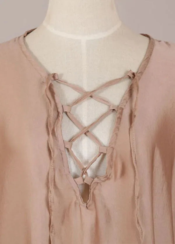 Gold Frenulum Chiffon Batwing Sleeve Kimono Robe Summer Maxi Dress