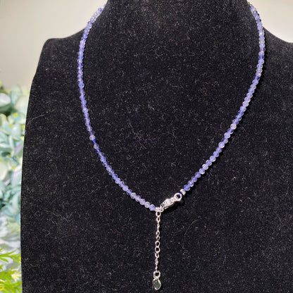 2mm Mixed Crystal Faceted Spiritual Necklace Healing Energy