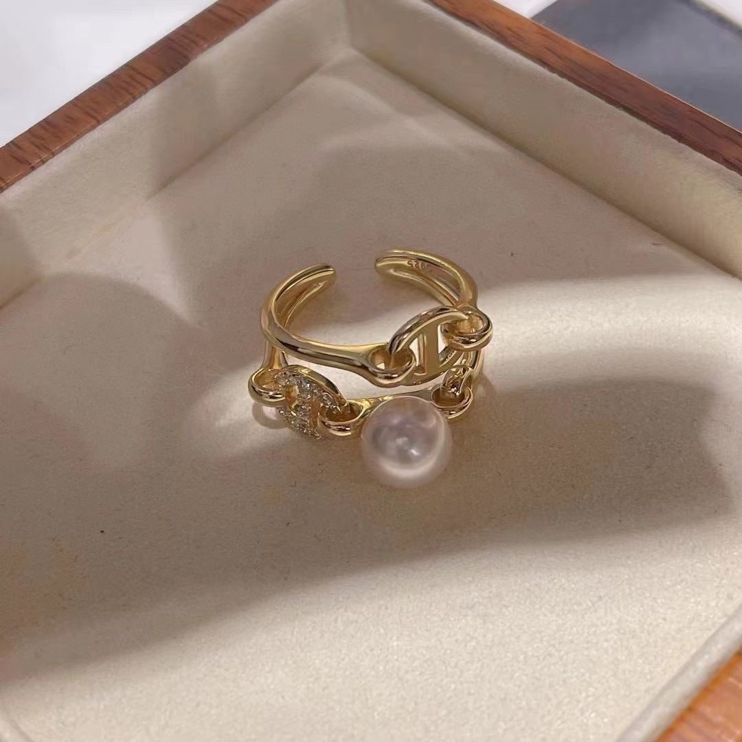 7-8mm Freshwater Pearl Ring