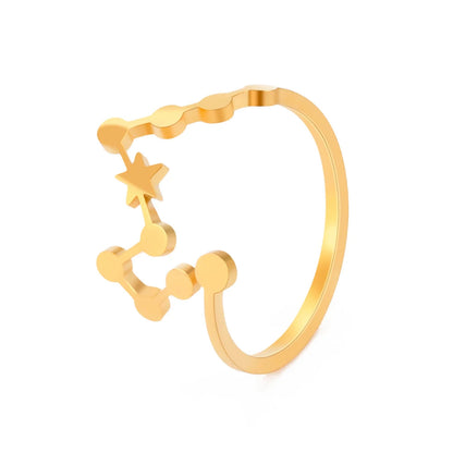 Zodiac Star Sign Rings